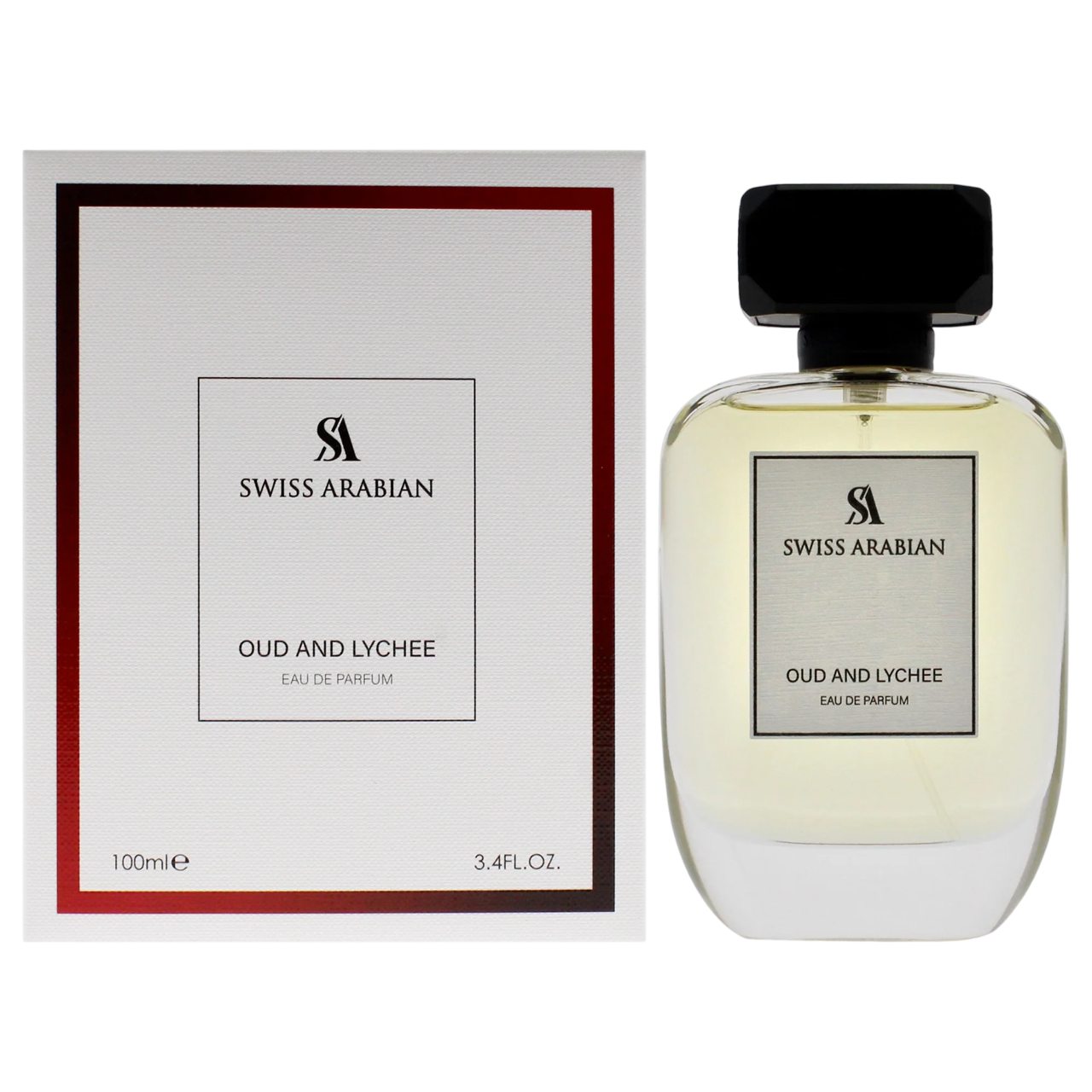 Swiss Arabian, Oud And Lychee, Eau De Parfum, For Men, 100 ml