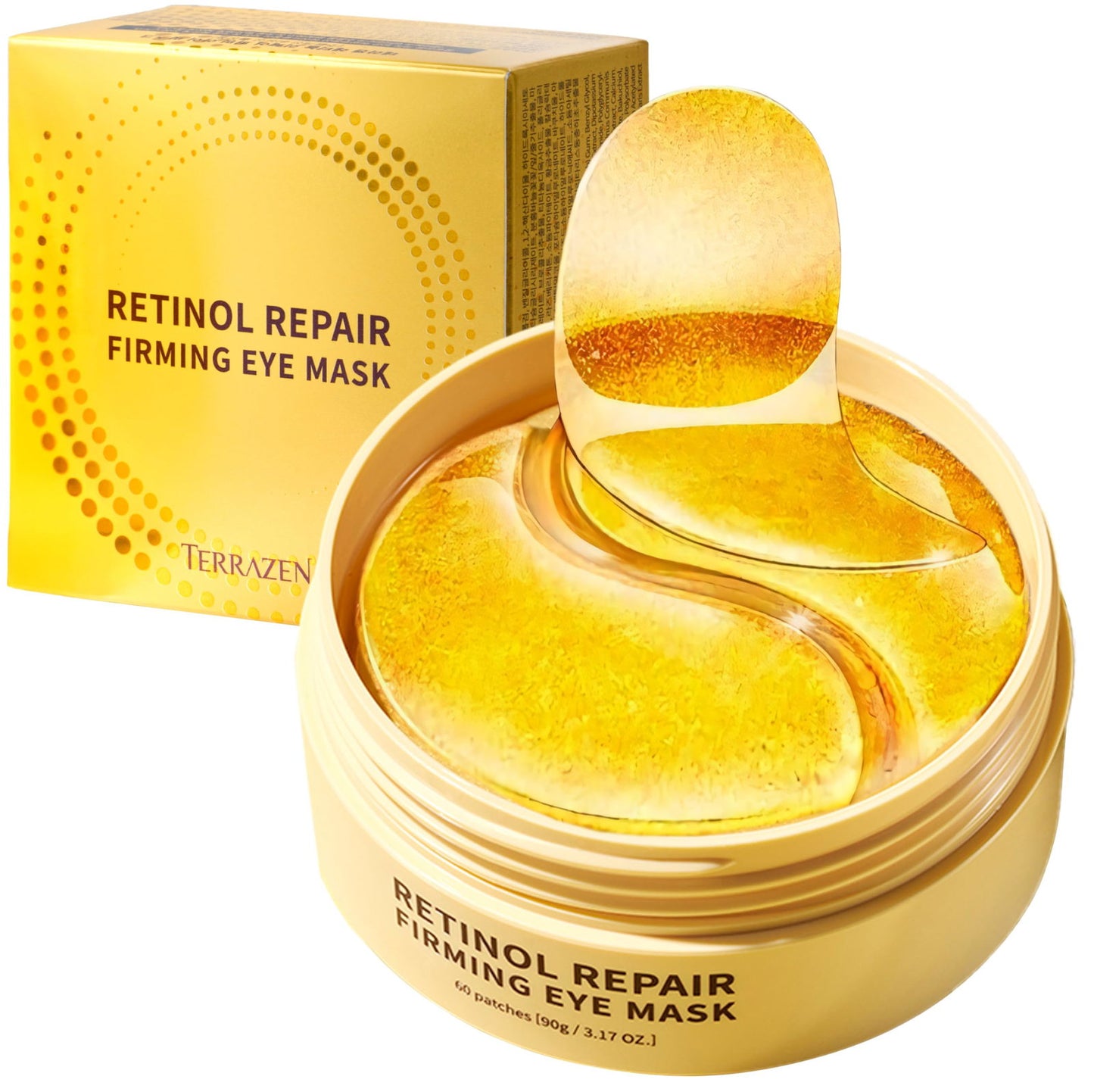 Terrazen, Retinol Repair, Firming, Eye Cream Mask, 60 pcs pcs