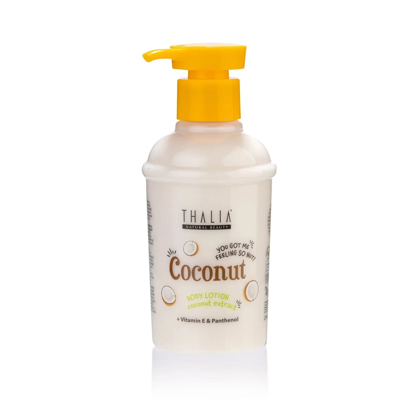 Thalia Natural Beauty, Coconut, Hydrating & Refreshing, Daily, Body Lotion, For Hands & Body, 250 ml