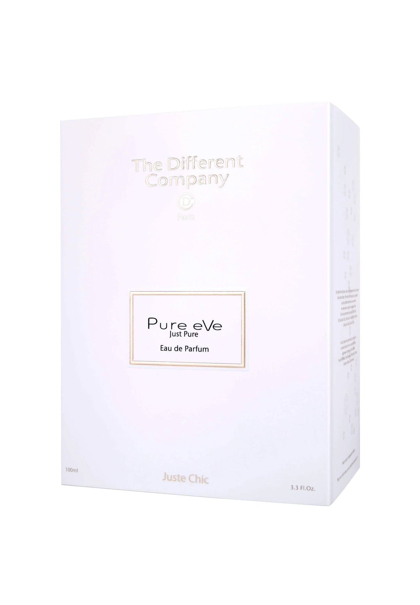The Different Company, Pure Eve, Eau De Parfum, For Women, 100 ml