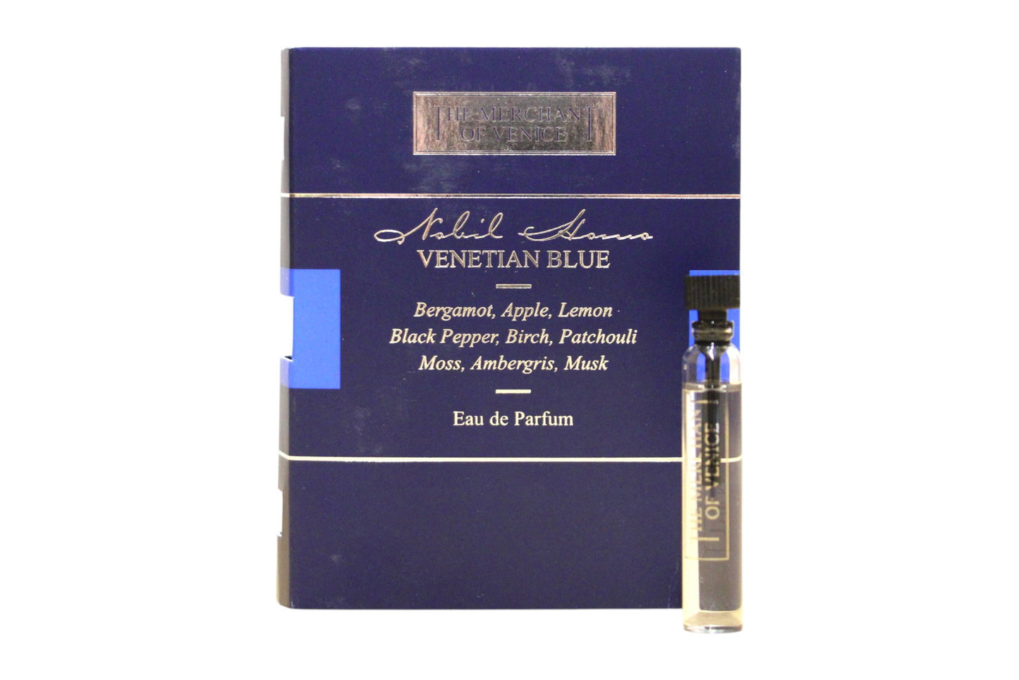 The Merchant Of Venice, Venetian Blue, Eau De Parfum, For Men, 2 ml *Vial