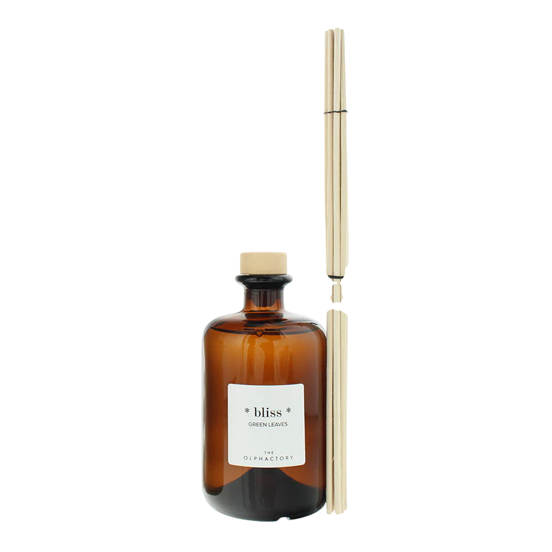The Olphactory, Bliss Green Leaves, Fragrance Sticks, Aroma Reed Diffuser, 500 ml