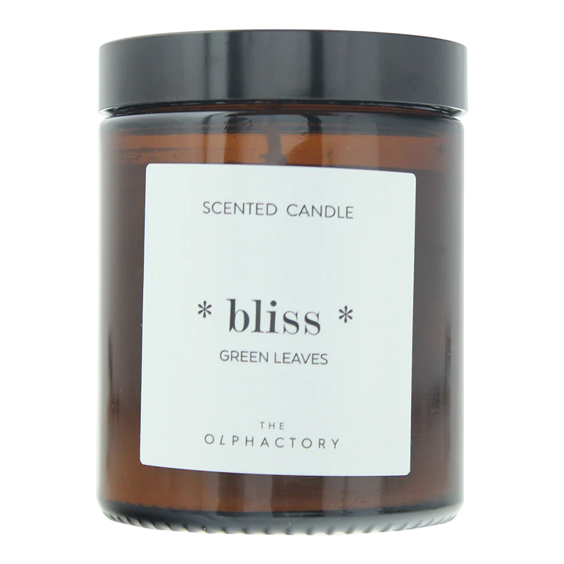 The Olphactory, Bliss Green Leaves, Scented Candle, 135 g
