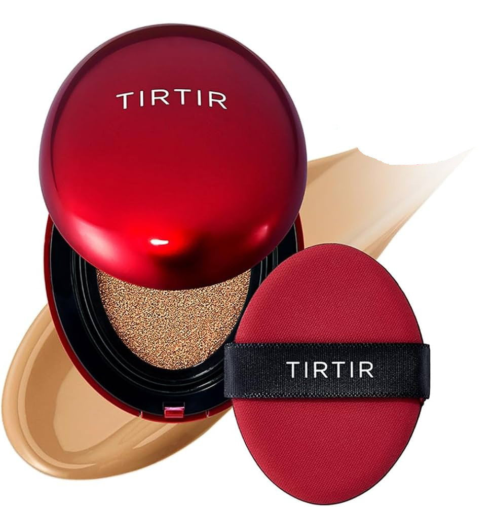 Tirtir, Mask Fit Red Cushion, Matte Finish, Compact Foundation, 30N, Rich Honey, SPF 40, 18 g