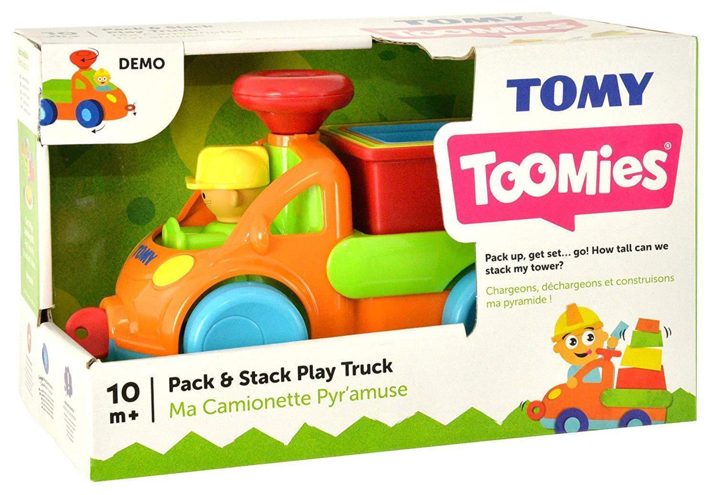 Tomy, Toomies, Cars Playset, Stacking Toy With Sounds, For Boys - view 2