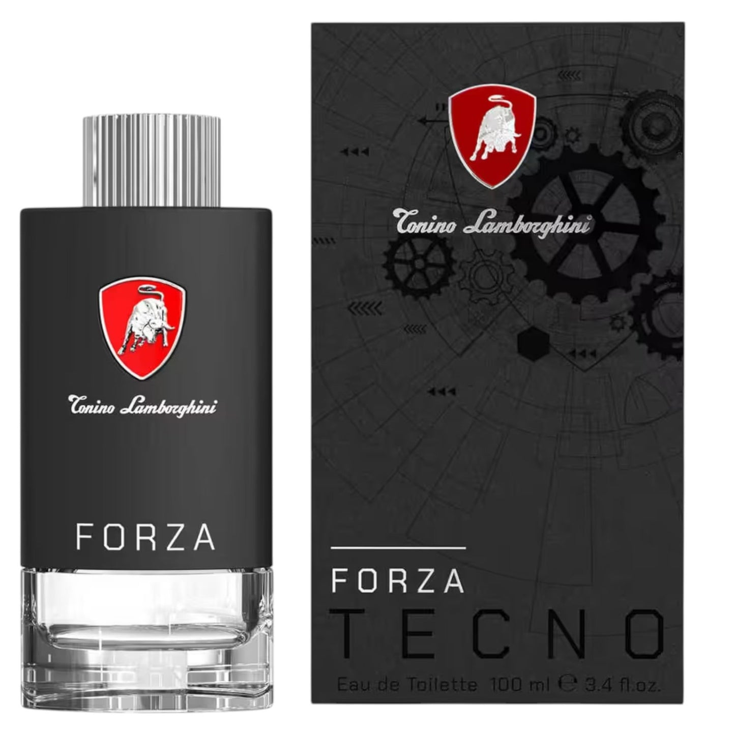 Tonino Lamborghini, Techno Forza, Eau De Toilette, For Men, 100 ml