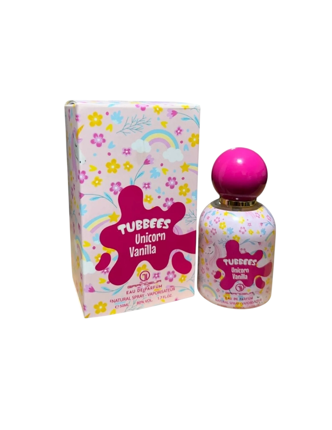 Tubbees, Unicorn Vanilla, Eau De Parfum, For Women, 50 ml
