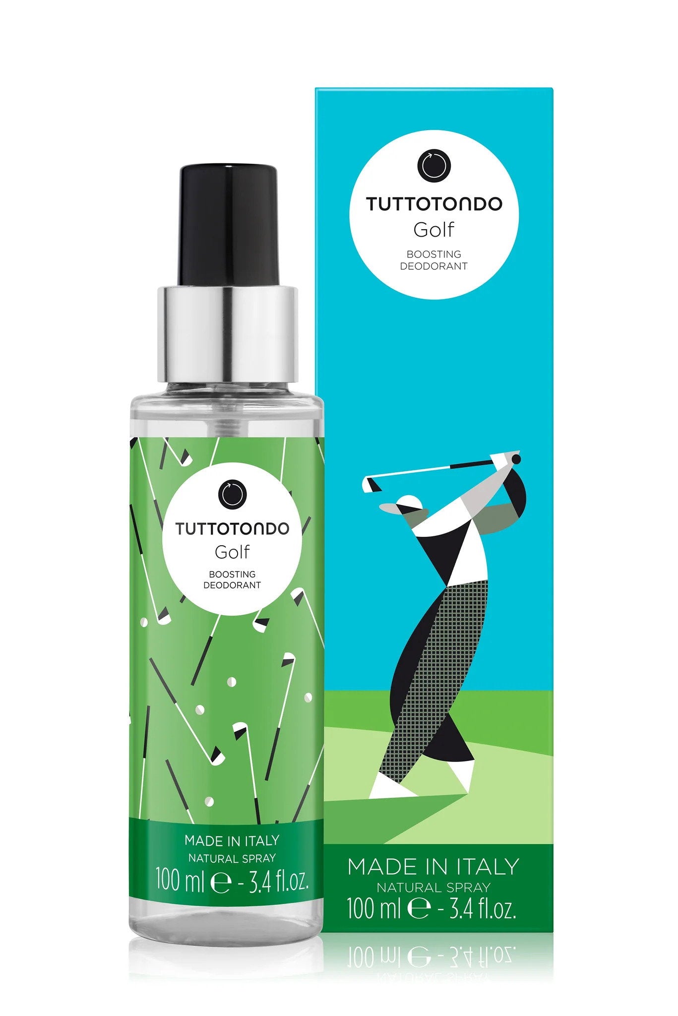 Tuttotondo, Golf Boosting, Anti-Perspirant, Deodorant Spray, For Men, 100 ml - view 2