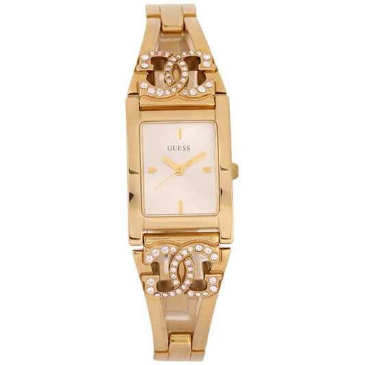 Exhibidor de cristal Swarovski dorado para mujer Guess