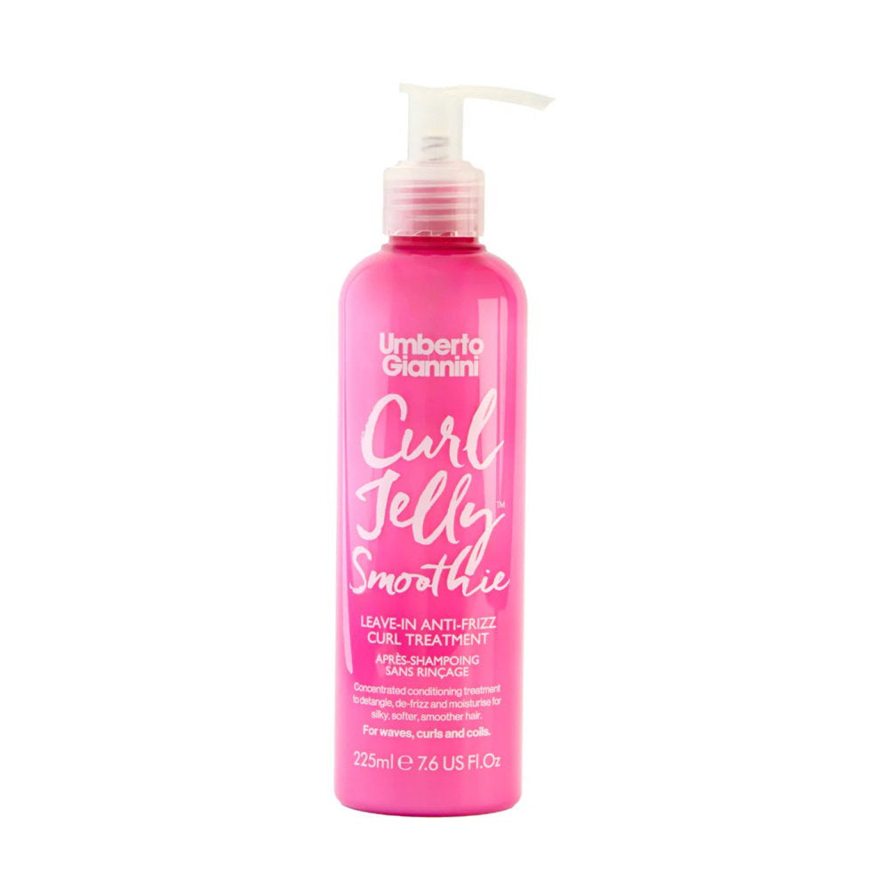 Umberto Giannini, Curl Jelly Smoothie, Hair Leave-In Conditioner, Hydrating & Moisturising, 225 ml