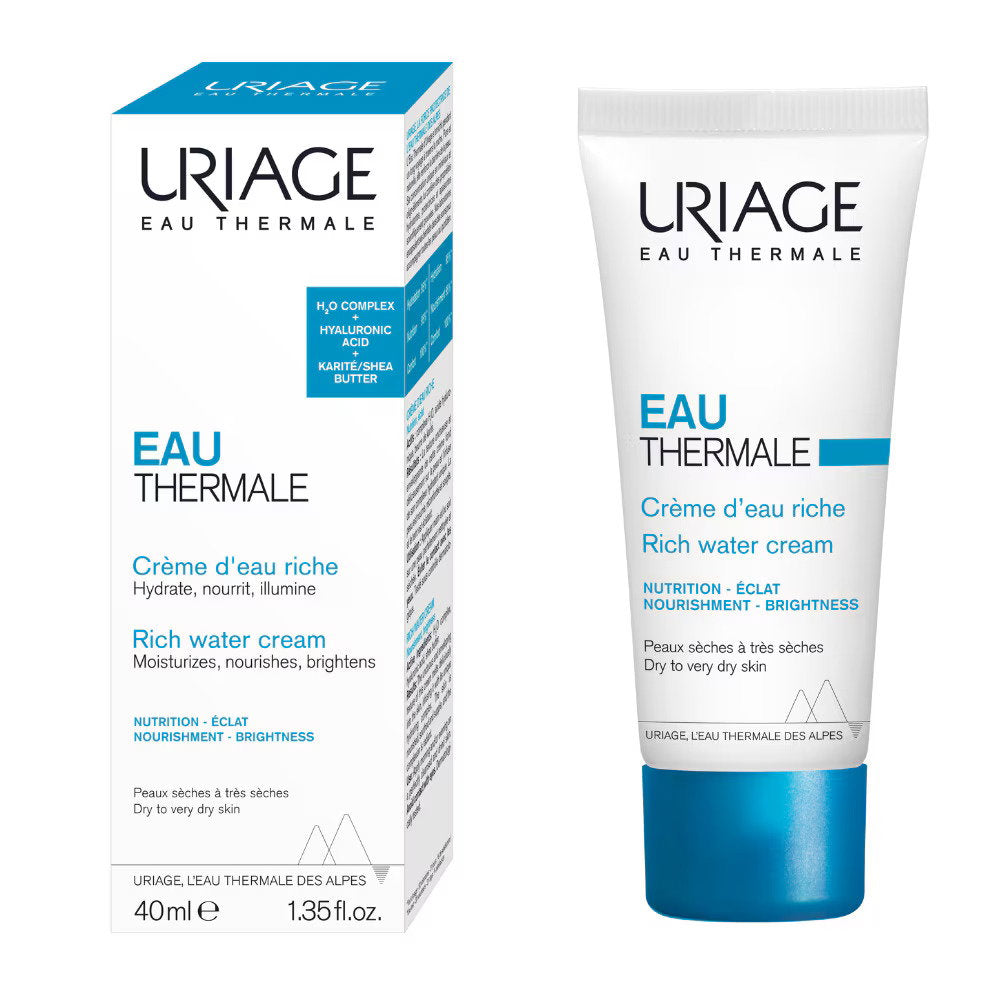 Uriage, Eau Thermale, Nourishing, Rich Cream, For Face, 40 ml