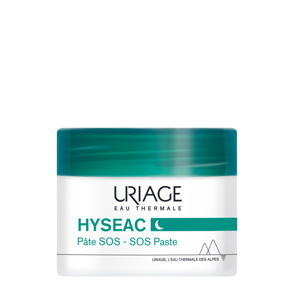Uriage, Hyseac SOS Paste, Anti-Imperfections, Night, Local Treatment Cream, For Blemishes, For Face, 15 g