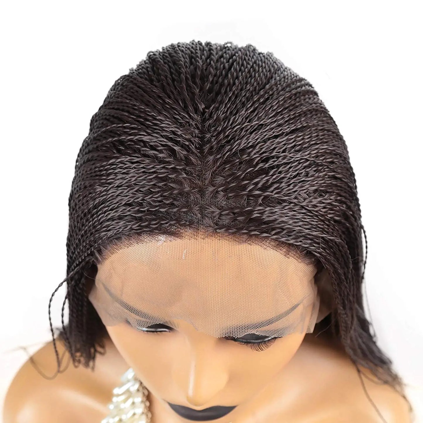 13X4 Lace Wigs for Women | Braided Box Braids Wigs | Synthetic Lace Front Wig | Braiding Wigs Natural Hairline Cosplay