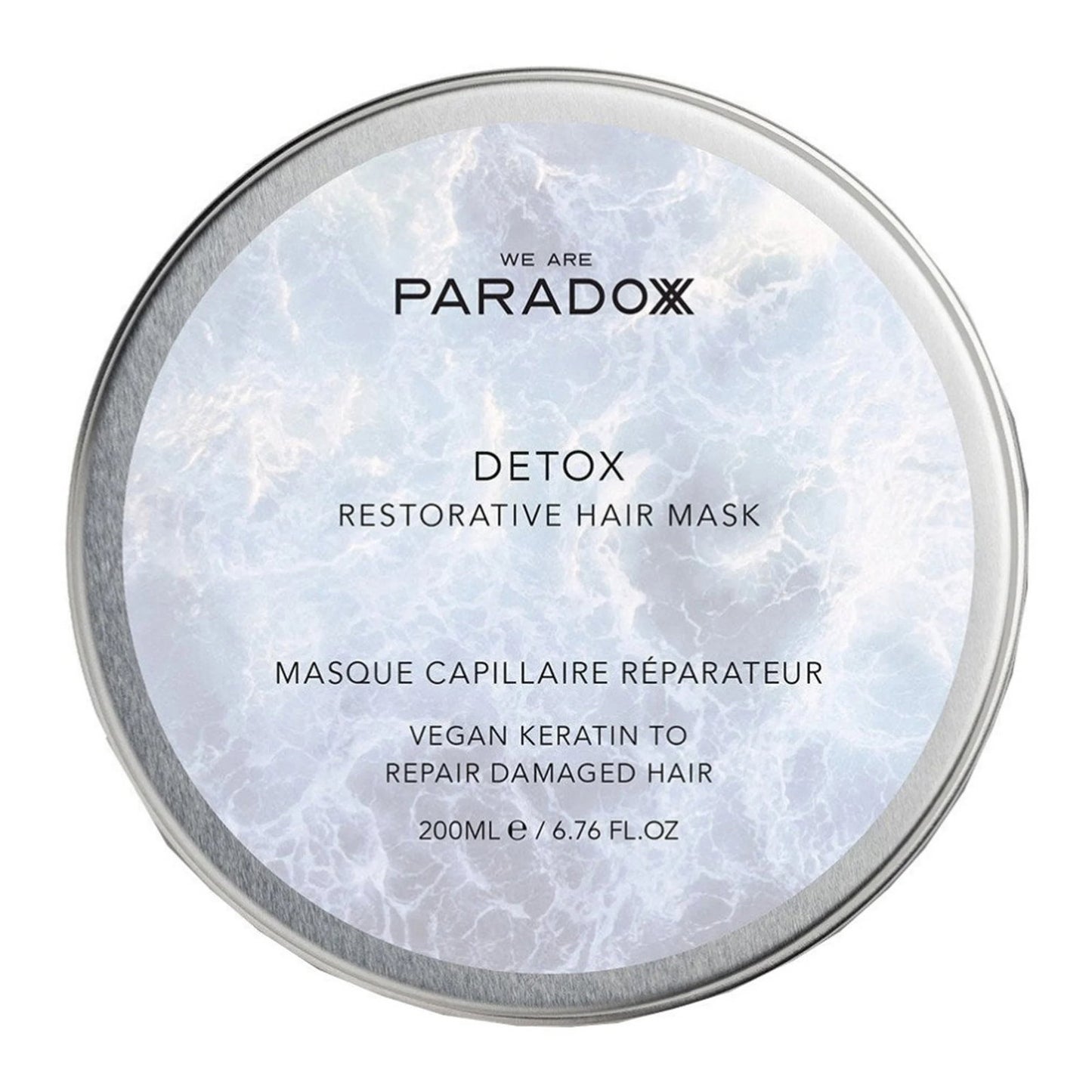We are Paradoxx, Detox, Vegan Keratin, Hair Treatment Cream Mask, Restorative, 200 ml - view 3