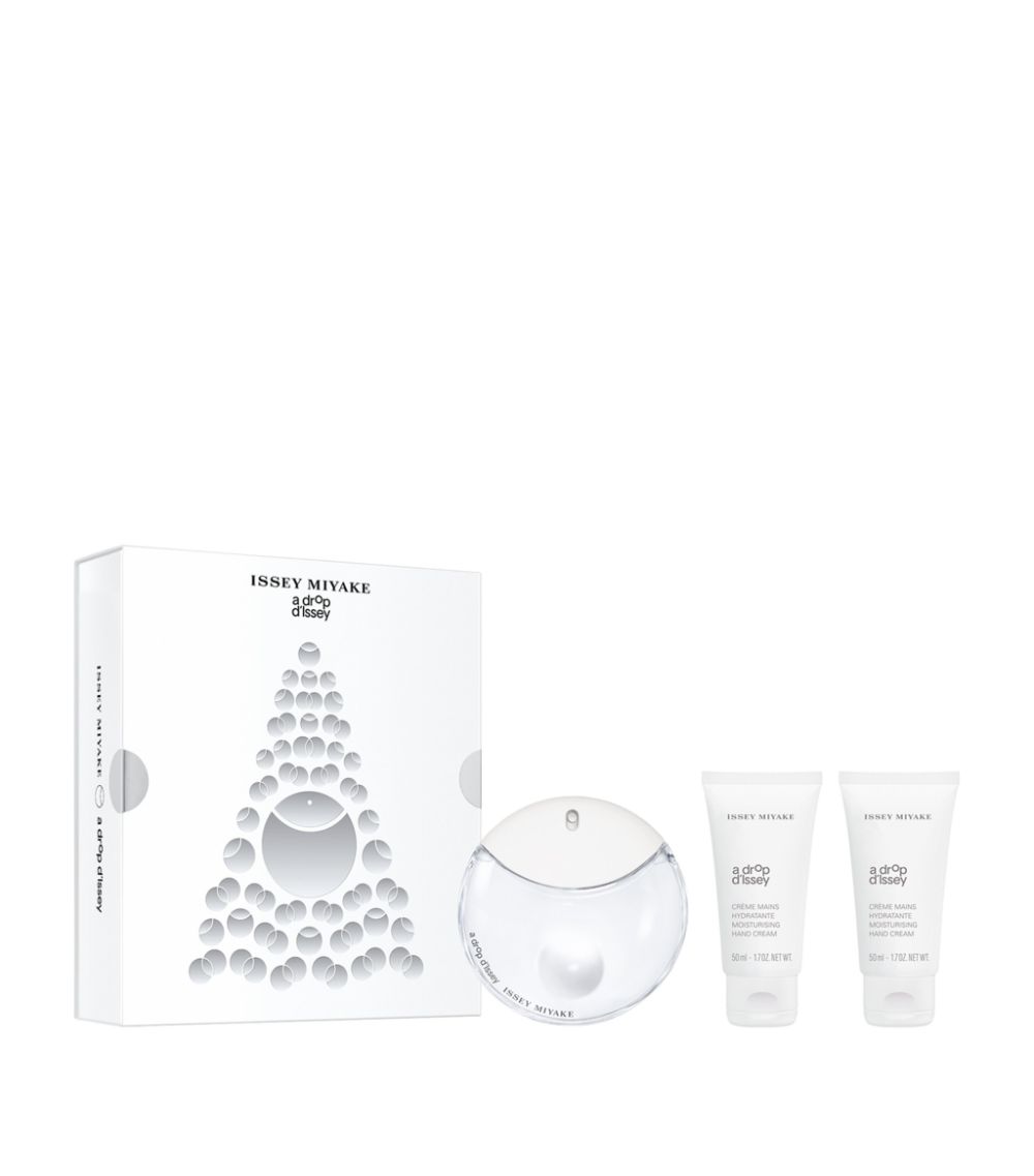 Xmas 2023 Set Issey Miyake: A Drop D'Issey, Hydrating, Hand Cream, 2 pcs, 50 ml + A Drop D'Issey, Eau De
