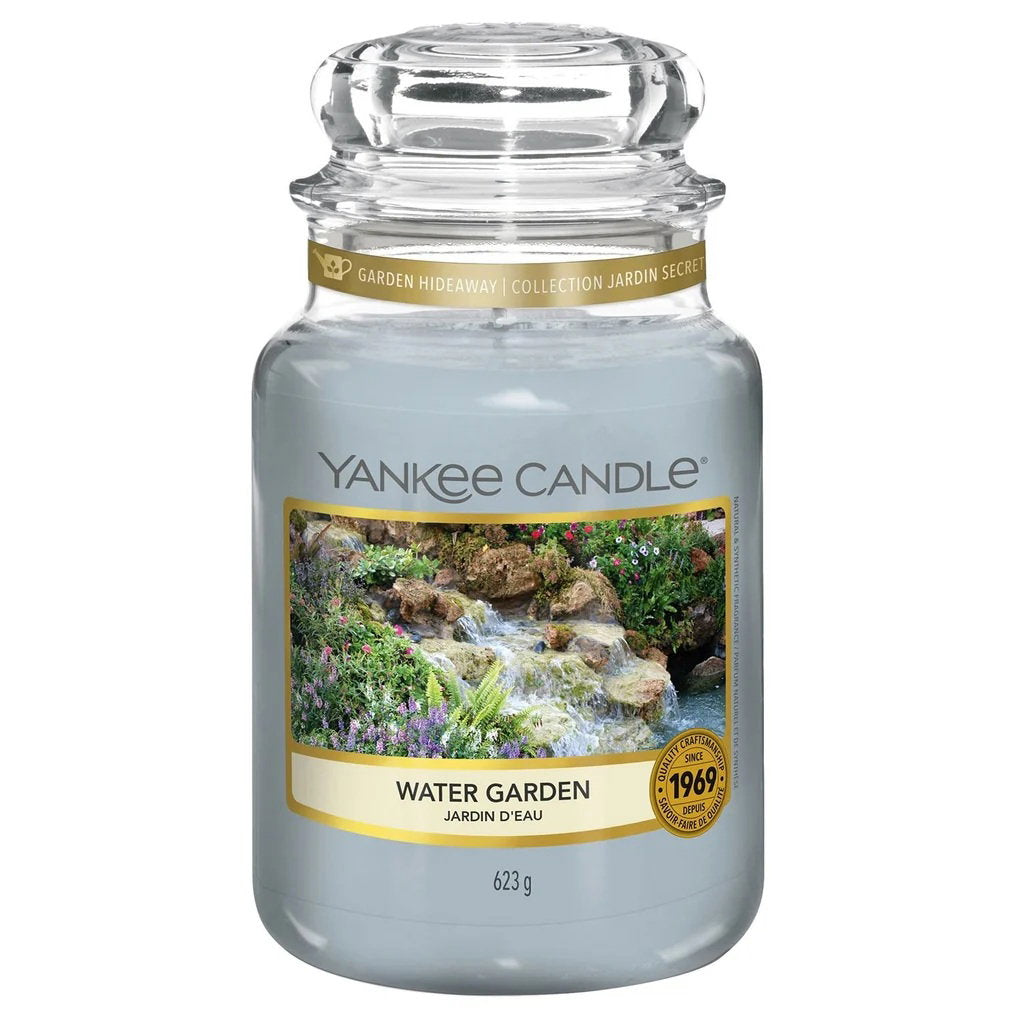 Yankee Candle, Water Garden, Scented Candle, 623 g
