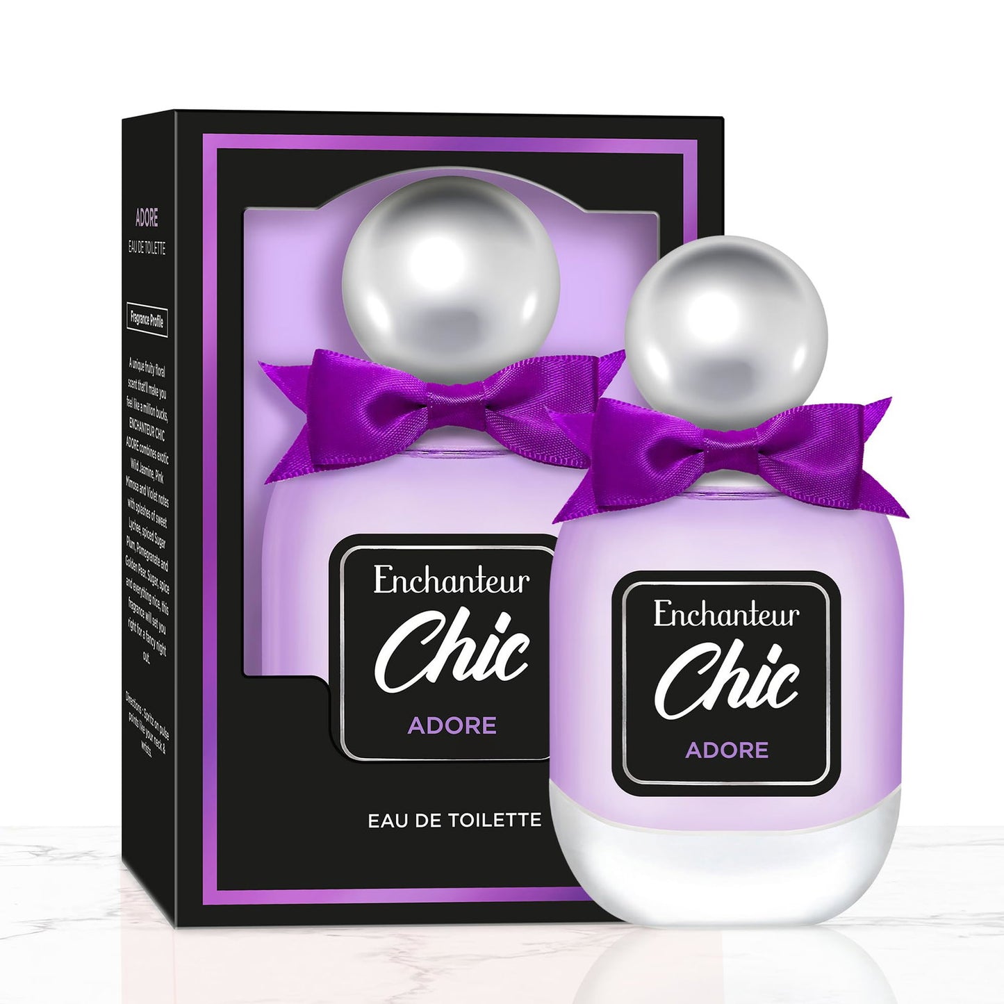 Yardley, Enchanteur Chic Adore, Eau De Toilette, For Women, 50 ml