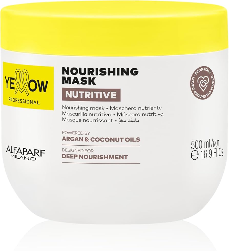 Yellow Professional, Nourishing Mask, Hair Treatment Cream Mask, Nourishing, 500 ml *Tester