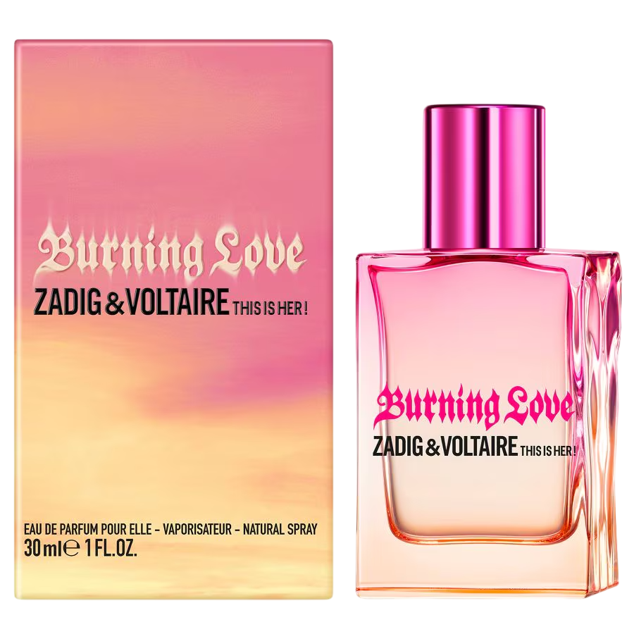 Zadig & Voltaire, This Is Her! Burning Love Limited Edition, Eau De Parfum, For Women, 30 ml