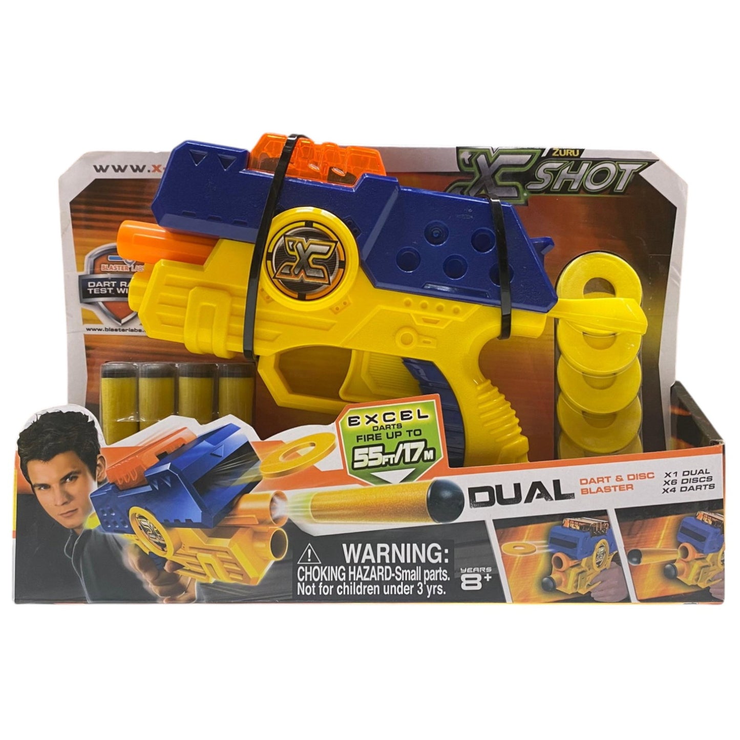 Zuru, X-Shot Excel Dual, Toy Gun, For Boys, 8+ years - view 2