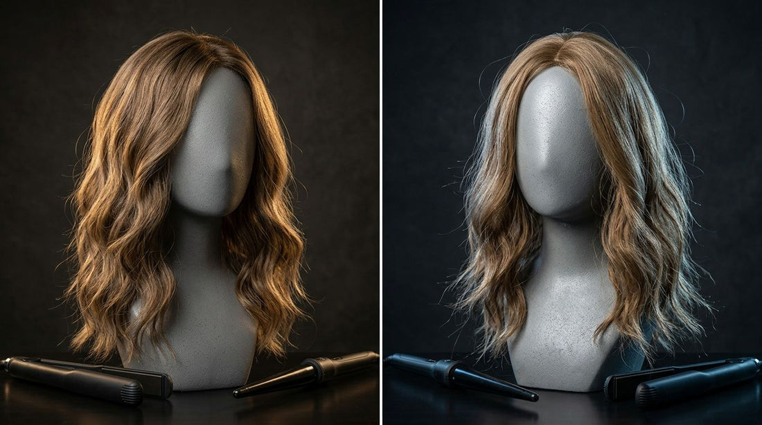 Heat Styling Wigs: Human Hair vs. Synthetic