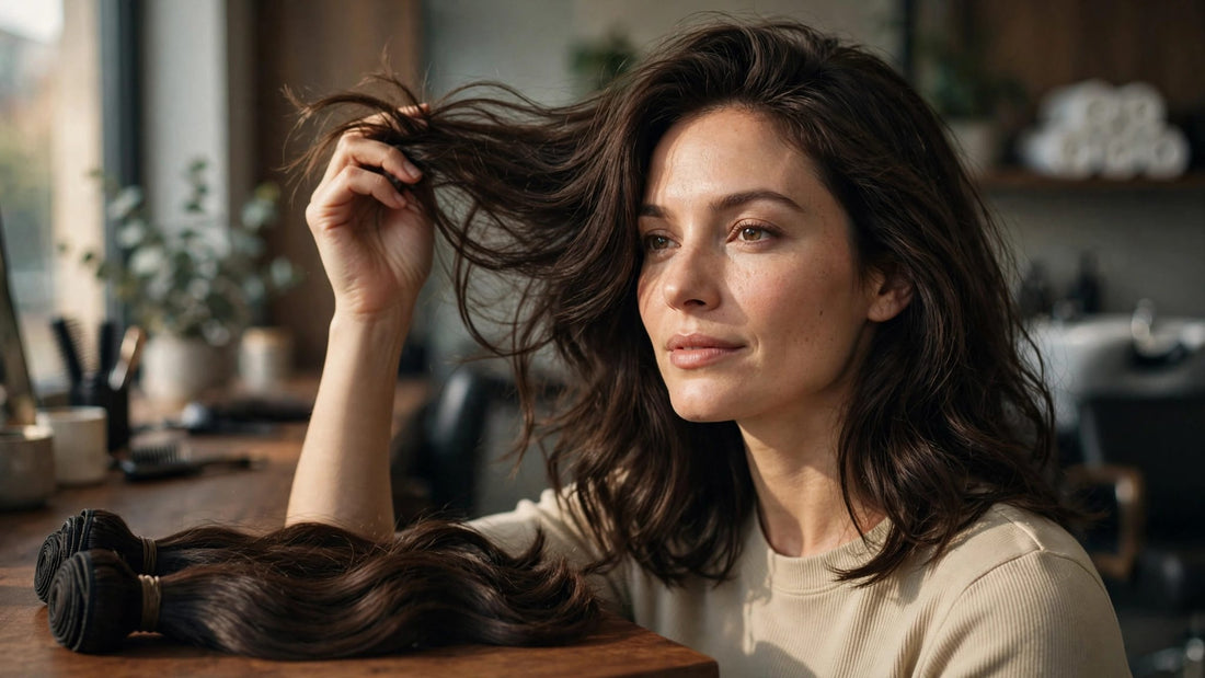 How to Choose Hair Extension Weight for Natural-Looking Volume
