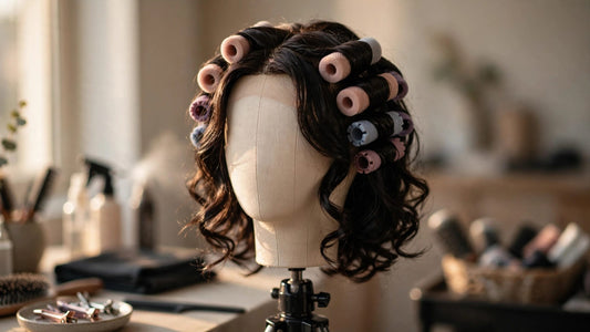 How to Create Heatless Curls in a Human Hair Wig