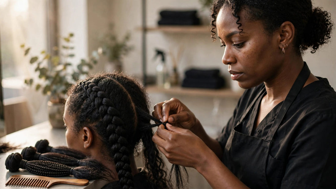 How to Keep Braiding Hair From Tangling During Installation