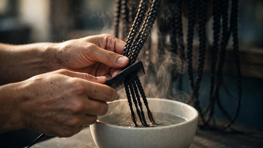 How to Seal Synthetic Braiding Hair Ends Neatly