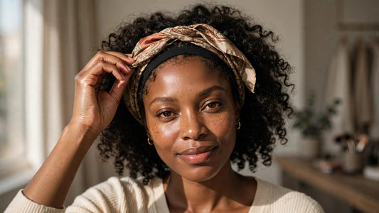 How to Style a Headband Wig With Scarves and Bands