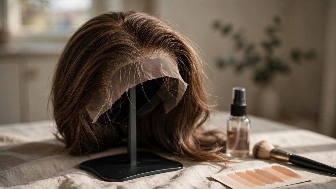 Wig Lace Tinting for a Closer Skin Tone Match