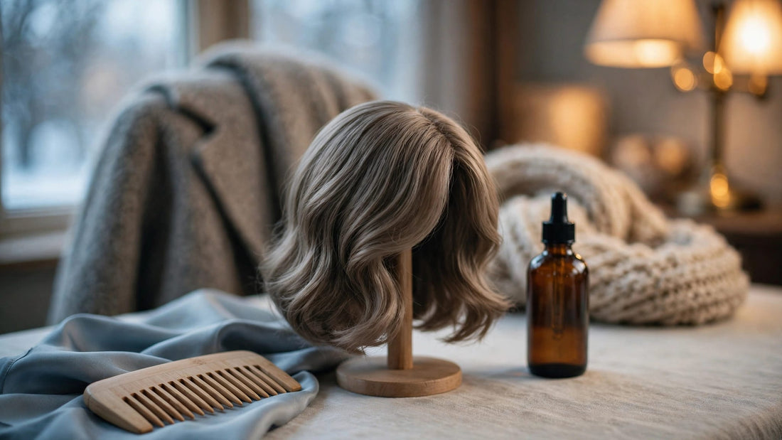 Winter Wig Care for Dry Air, Static, and Cold Weather