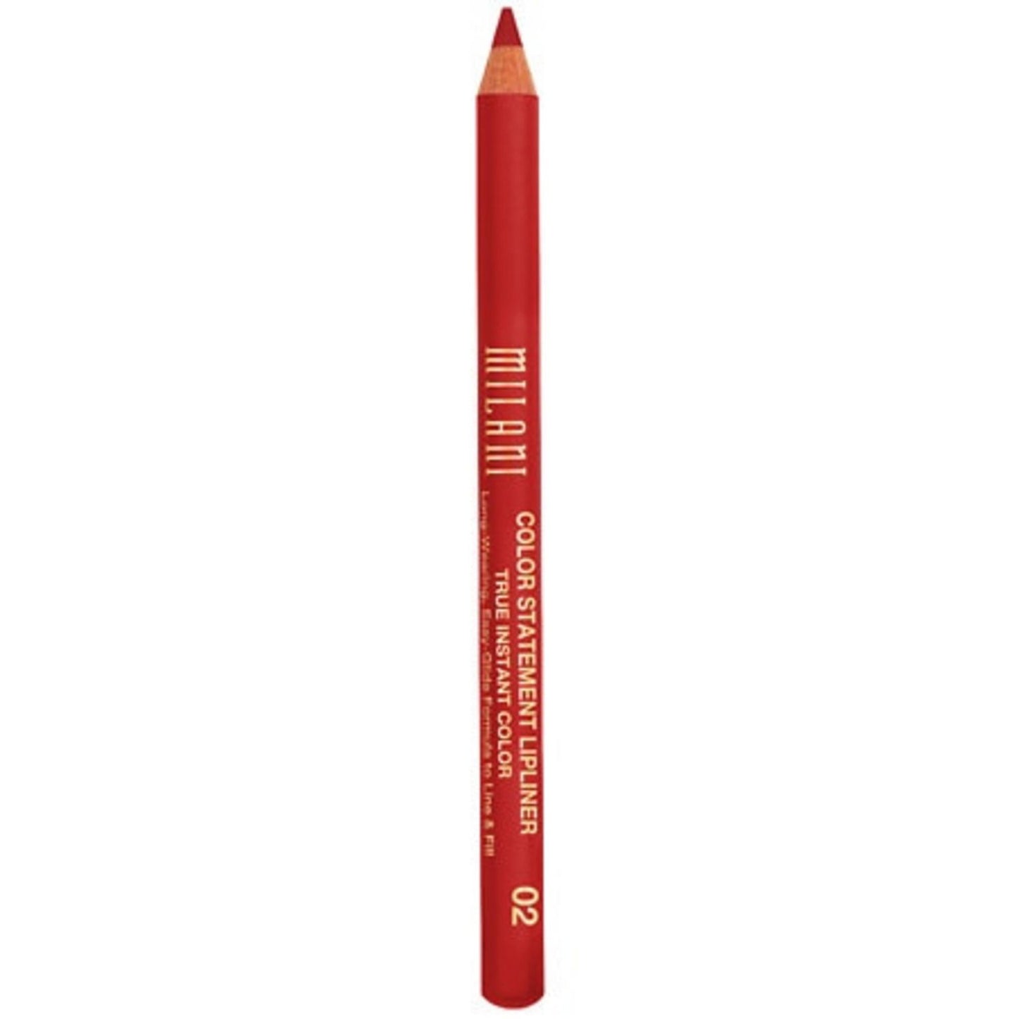 Milani, Color Statement, Lip Liner, 02, True Red, 1.14 g