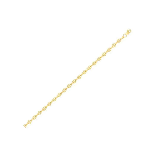 Cadena de ancla lite de oro amarillo de 14k (3.00 mm)