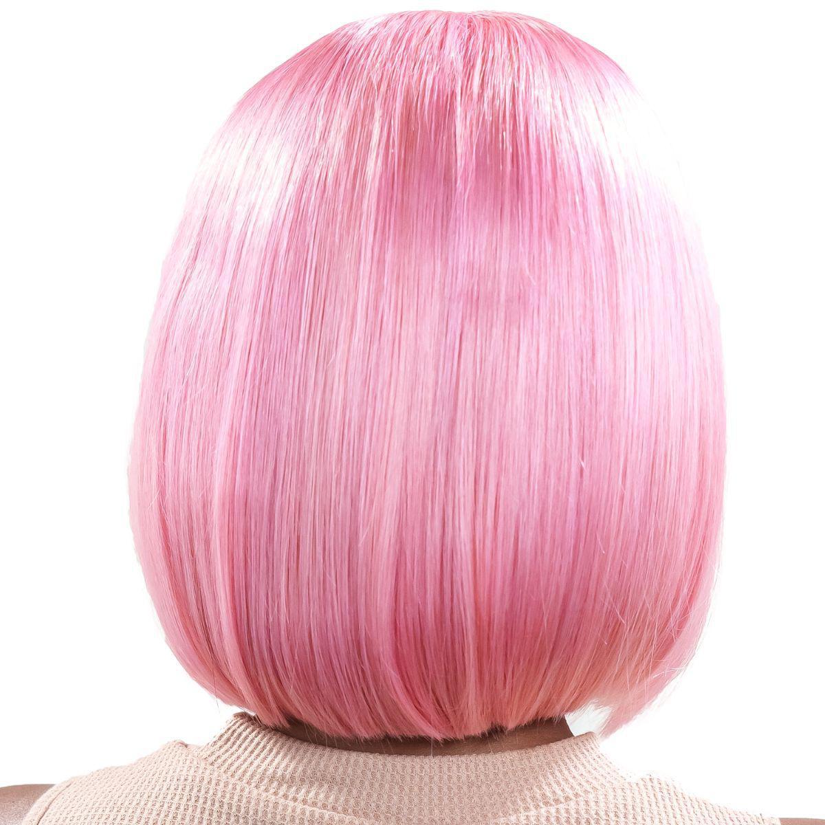 Cotton Candy 13x4 Transparent Lace Front 100% Human Hair Bob Wig Luxegan