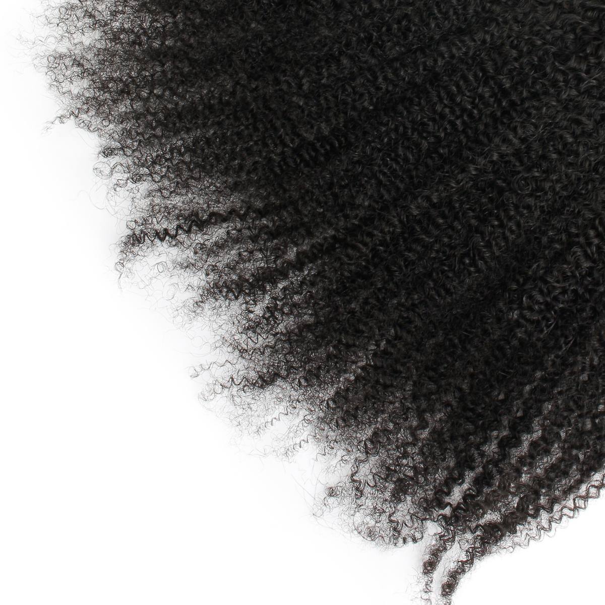 Afro Kinky 13x6 HD Lace Human Hair Frontal Luxegan
