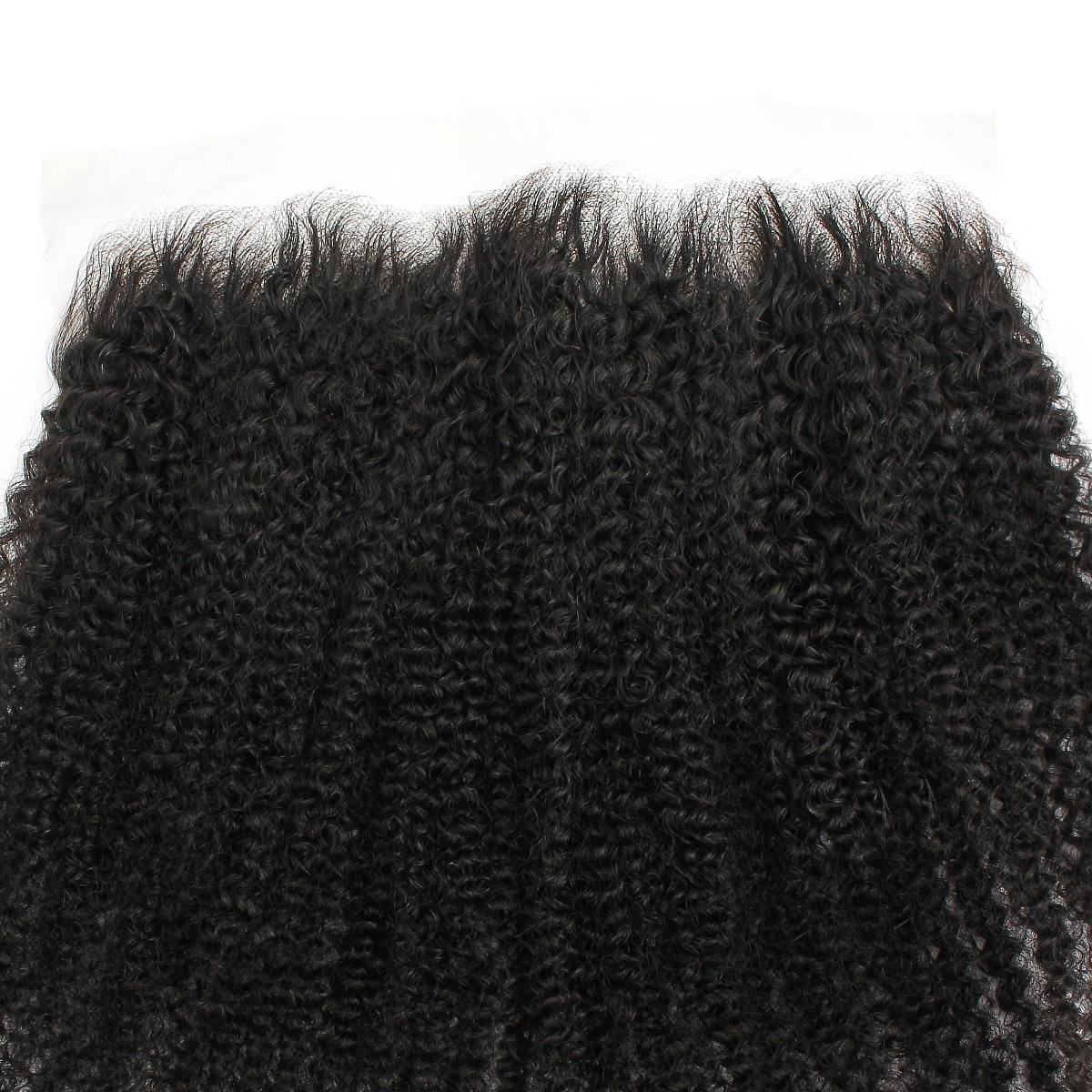 Afro Kinky 13x6 HD Lace Human Hair Frontal Luxegan
