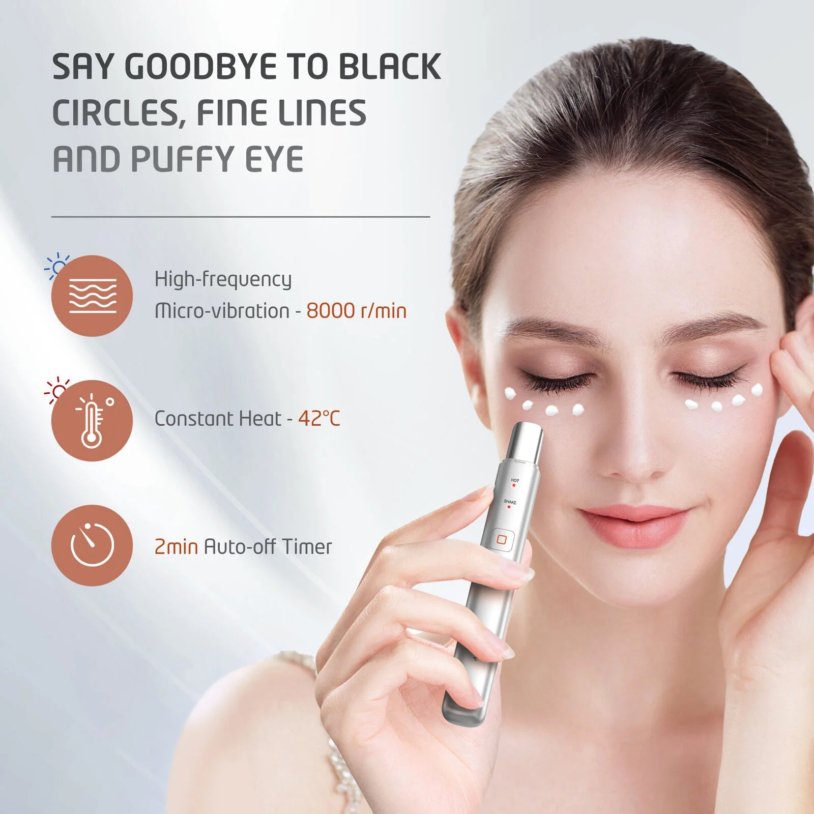 Home Skin Care Eye Beauty Device Massager Face Beauty Instrument Facial Lifting Massager Replacement of Medicube Booster