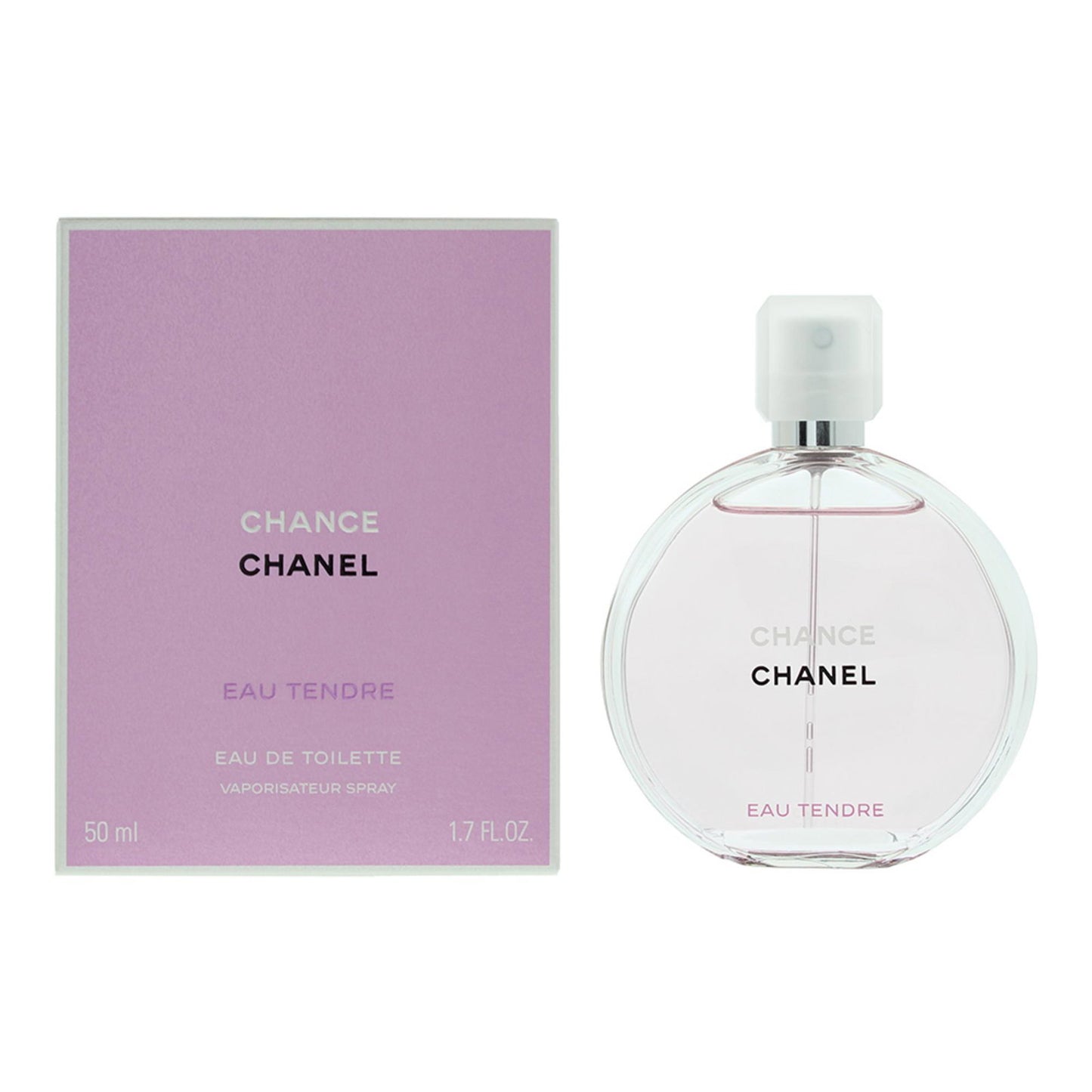 Chanel, Chance Eau Tendre, Eau De Toilette, For Women, 50 ml