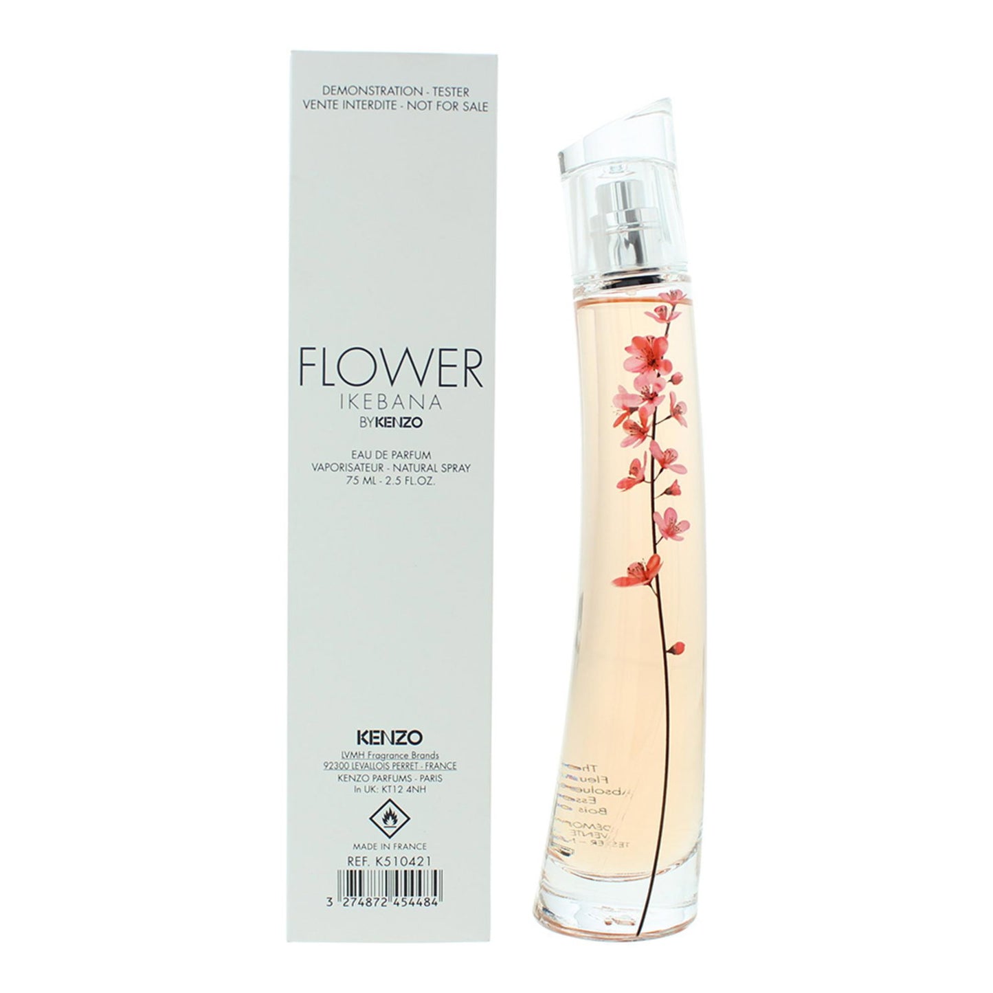 Kenzo, Flower Ikebana Sakura, Eau De Parfum, For Women, 75 ml *Tester