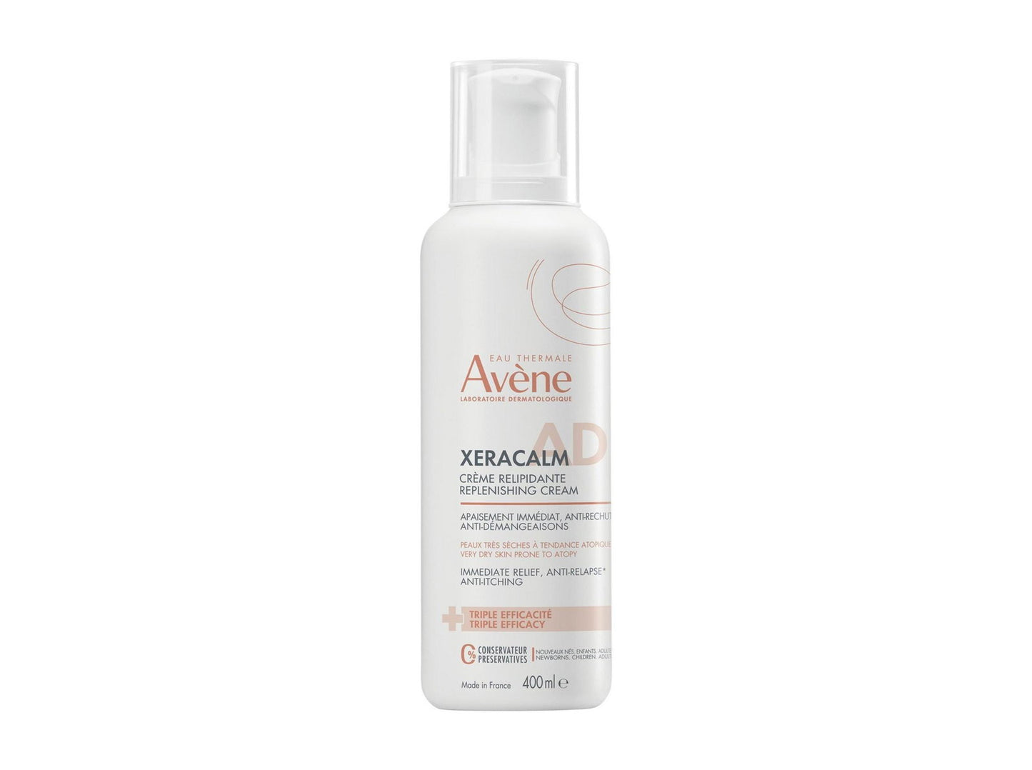 Avene, Xeracalm, Replenishing, Cream, 400 ml
