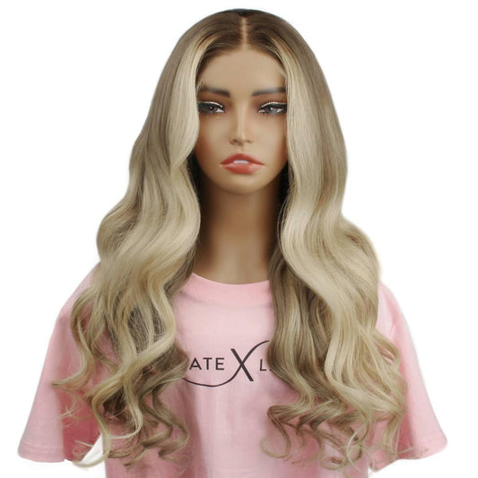 Glueless 5x5 HD Lace Professionally Colored 100% Human Hair Closure Wig Luxegan
