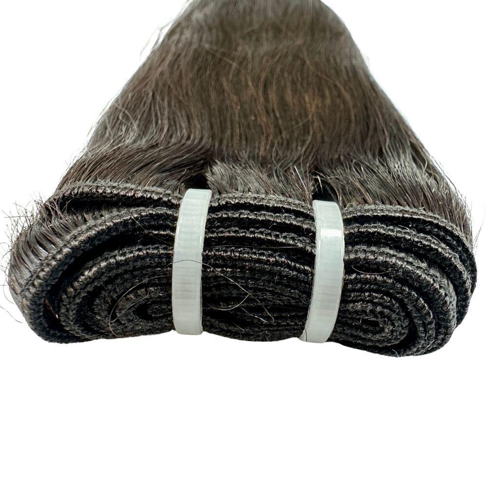 Raw Natural Black Straight 100% Human Hair Bundles Luxegan