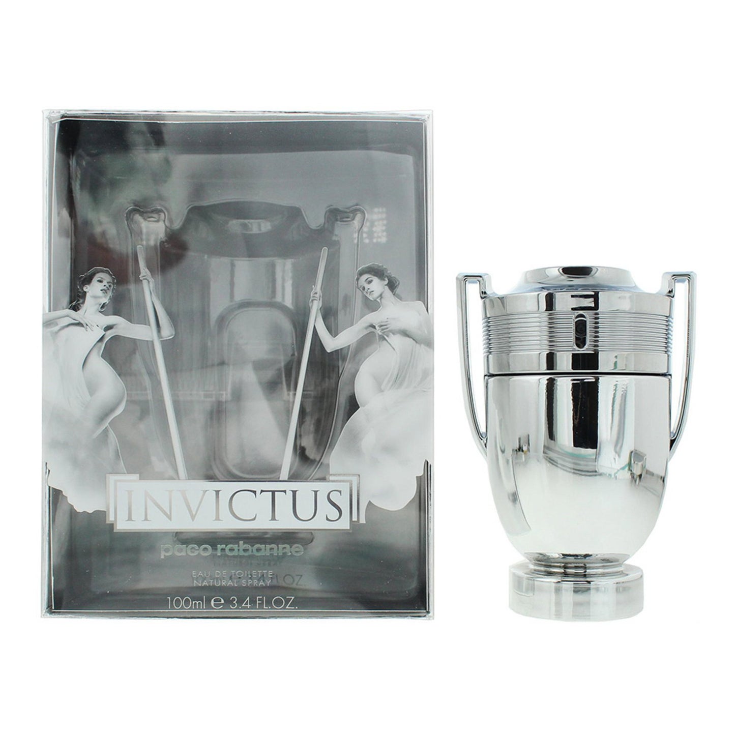 Paco Rabanne, Invictus Silver Cup Collector's Edition, Eau De Toilette, For Men, 100 ml