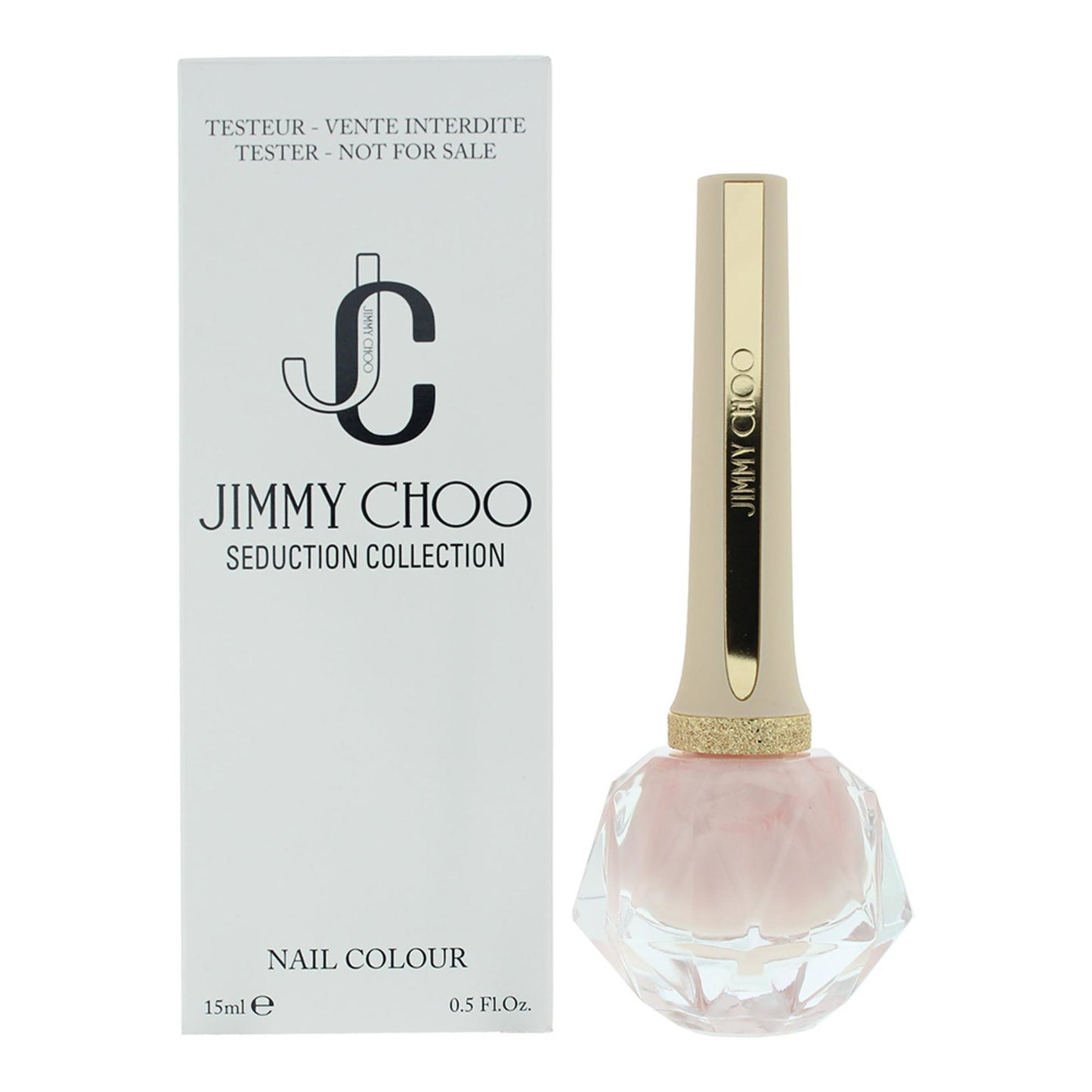 Jimmy Choo, Seduction, Glossy, Nail Polish, 006, Sweet Pink, 15 ml *Tester