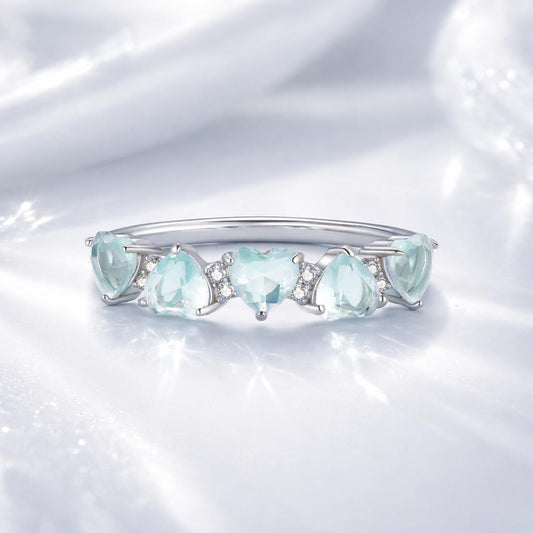 925 Sterling Silver Ring with 4.5mm Pavé Set CZ, Size 7, for Women