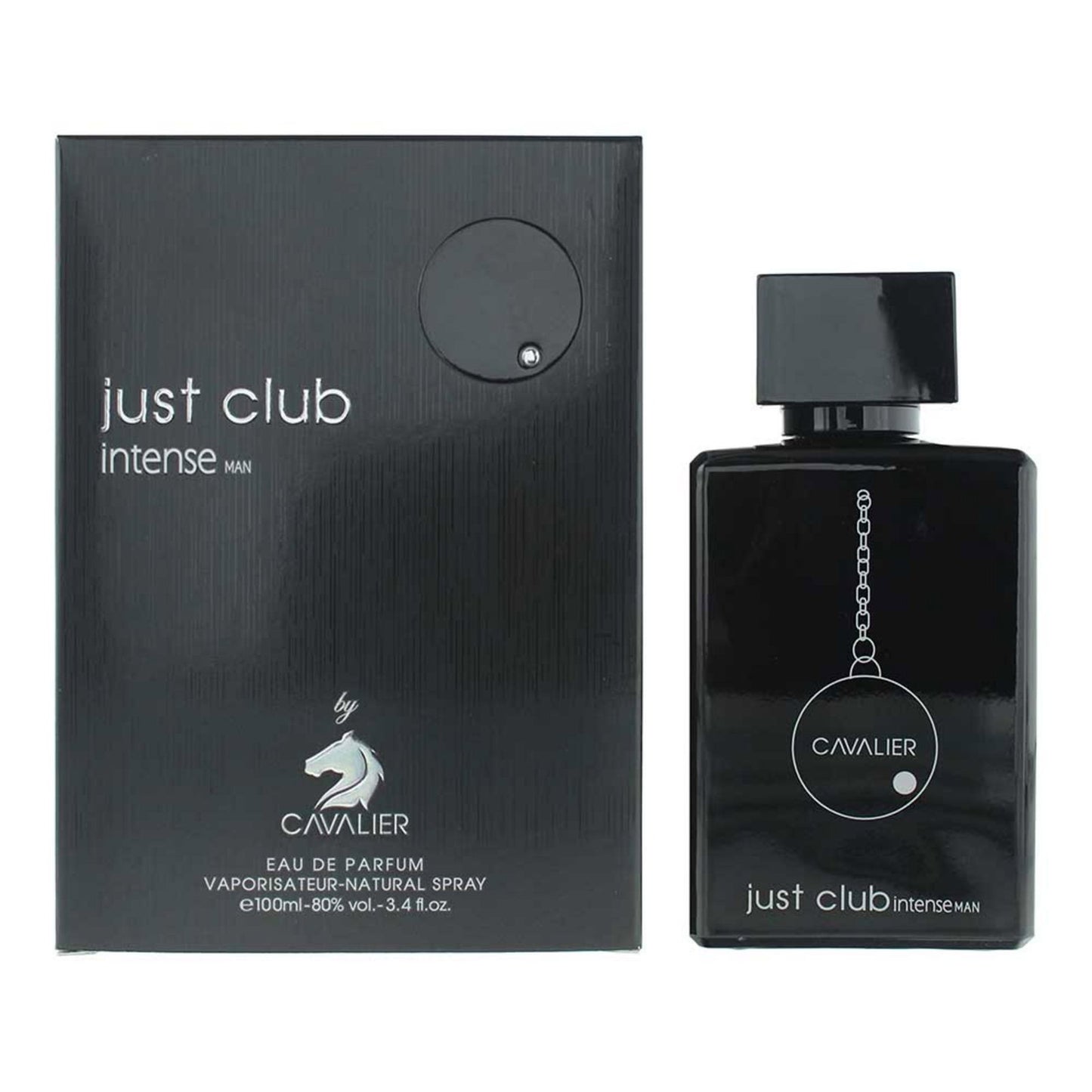 Cavalier, Just Club Intense, Eau De Parfum, For Men, 100 ml