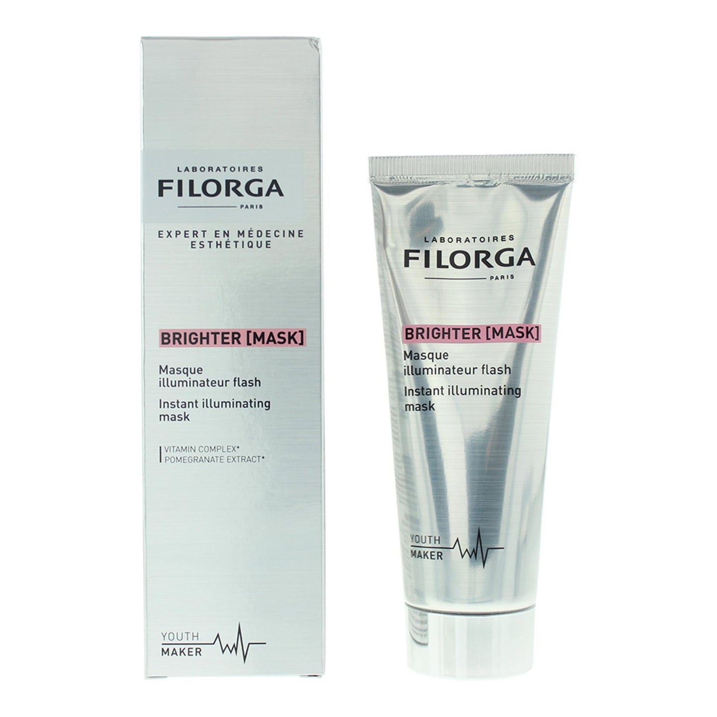 Filorga, Brighter Instant, Brightening, Gel Mask, For Face, 75 ml