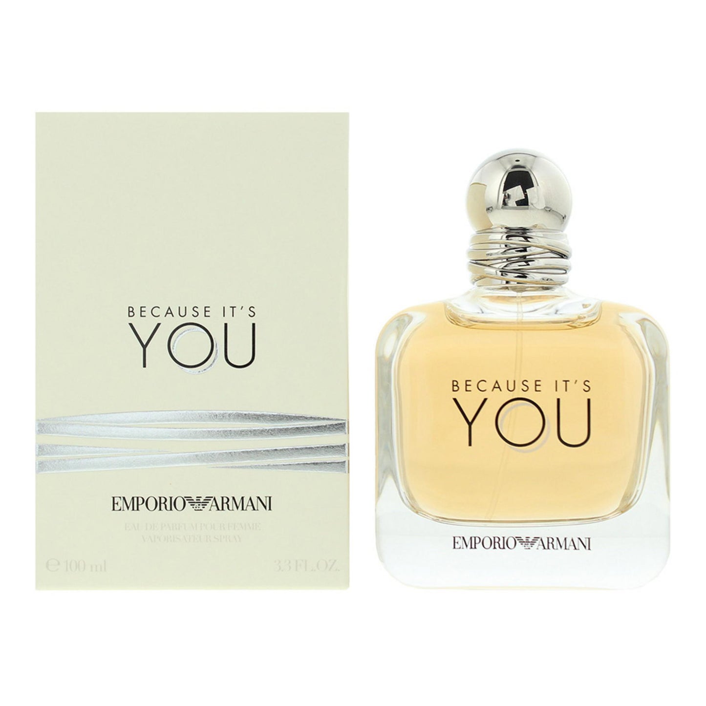 Emporio Armani, Because It's You, Eau De Parfum, For Women, 100 ml