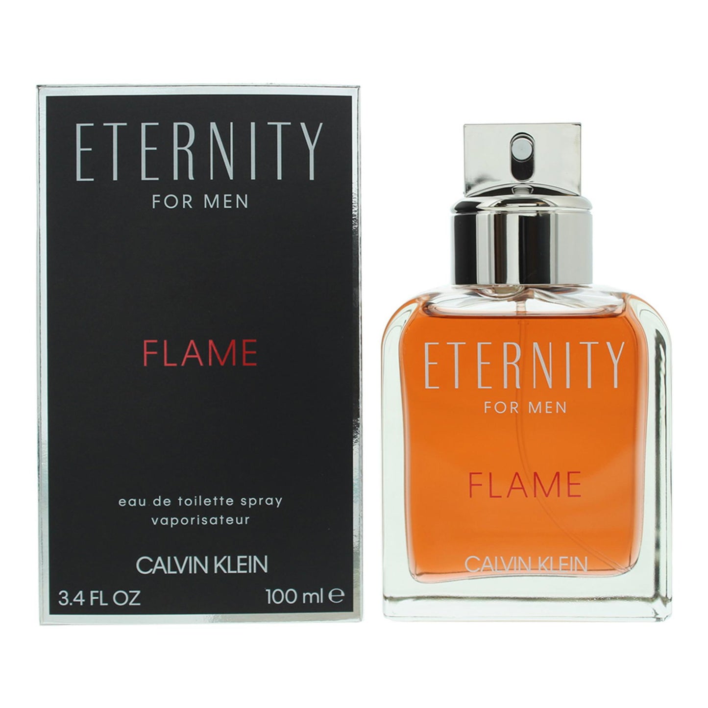 Calvin Klein, Eternity Flame, Eau De Toilette, For Men, 100 ml